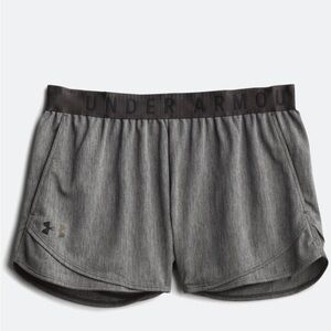 Under Armour Women’s HeatGear Running Shorts Size Large Dark Gray